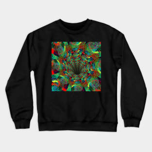 Pattern abstract Crewneck Sweatshirt